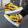 Sneakers Children's Cartoon Leather Girls Boys Light Sport Shoes Autumn Breattable Outdoor High Gang Sports 9 221107