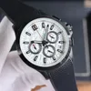 Reloj para hombre Relojes con movimiento de cuarzo para hombres Relojes de pulsera de moda Reloj de pulsera de negocios Correa de goma Montre De Luxe 41MM