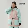 Skiing Jackets 2022 Winter Ski Jacket Women Men Thickened Warm Outdoor Sport Snowboard Windproof Waterproof Suit Snowsuit