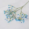 Fiori decorativi Fiore artificiale Kawaii 90 teste 52 cm Plastica Gypsophila Disposizione di mazzi floreali fai da te per la decorazione domestica di nozze