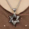 Pendant Necklaces Punk Delicate 316L Stainless Steel Pentagram Star Necklace Charm Handmade Jewlery Men Accessories