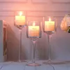 Kerzenhalter 3PCS Set Kristallhalter Glashalter Hochzeitsideen Romantische Home Bar Party Dekoration Ornamente Stick 221108