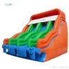 Quality Commercial Use Inflatable Water Slide Dual Track Slides
