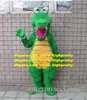 Green Crocodile Alligator Mascot Costume Adult Cartoon Character Outfit Suit Circularize Flyer Television Theme ZZ7908