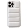 Fashion Brand Down Jacket Case per iPhone 14 13 12 11 Pro Max xs XS Xr Puffer Cove di silicone morbido