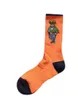 bear sock Men's Socks autumn and winter bear printing vintage style denim sports stockings