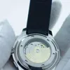 Klasyczny czarny dial męski zegarki męskie zegarki ze stali nierdzewnej samozwańczy sport męski zegarek gumowy pasek