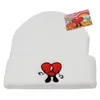 Шапоки Badny Bunny Beanie Hat Ski Ski вязаные шляпы унисекс мультфильм вышивалока Cap3184508