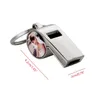 Keychains Blank Thermal Transfer Whistle Key Pendant Sublimation For DIY Craft