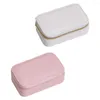 Jewelry Pouches Portable Fashion Box Leather Travel Storage Case Bag For Girl Premium