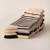 Socks Hosiery Men 2022 New Autumn Striped Cotton Business Breathable Casual Crew Male High Quality T221102