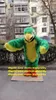 Green Yellow Long Fur Mascot Costume Parrot Parakeet Macaw Adult Cartoon Character Outfit Company Promotion Hotel Pub zz7635