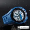 Polshorloges skmei digitale horloge mannen buiten sport militaire waterdichte elektronische polshorloge wekker relogio masculino horloges