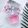 Brand Designer women perfume crystal pink yellow black diamond 90ml edt spray good smell long time leaving body mist fast ship