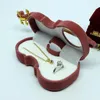 Ювелирные мешочки Ly Creative Guitar Shape Box Серьги для браслета кольцо кольцо с хранением стойка оптом 30 шт.