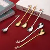 Dinnerware Sets Stainless Steel Cutlery Set Kitchen Ice Spoon Complete Dinner Dessert Tea Fork For Christmas Gifts