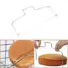 Ferramentas de panificação Niceyard Slicer de aço inoxidável Bolo de aço Diy Pão de pão de pizza Cutter Acessórios de cozinha de arame ajustável