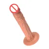 Toys sexuels Skin Sential Nouveau pénis réaliste Super énorme Big Dildo avec aspiration pour femme Produits sexuels Masturbation Female DZ435318722