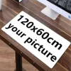 FFFAs 120x60cm Large Mouse Mouse Mat Mat Custom Diy Big Table Cushion Teclado Mousepad Personalizar o jogo de jogador de velocidade Y0713250A3540307