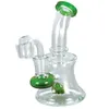 bekerbasis Bongwaterleidingen Rookaccessoires Hookahs Rookpijpen Glazen water Bongs met 14 mm Banger Heady Glass Oil Rigs