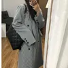 Trench-Coats Femme Automne Mode Plaid Manteau Capes Coupe-Vent Pour Femmes Survêtement Femmes Femme Pardessus Cardigan Femme Designer Cape