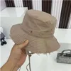 NWE Bucket Hat Luxurys Homens Fedora Mulheres Cap Moda Moda Padrões de Capinhas Impressões Prindal Bomas de Praia Bonítimas Balcões Fisherman 271h