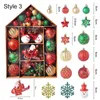 Party Decoration 70pcs Christmas Ornaments Ball Set Xmas Tree Hanging Pendants Home Year Gifts 2023