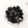 Figurines décoratives 100g Tourmaline noire brute Pierres naturelles Énergie Chakras Grands cristaux et accessoires de guérison pour la décoration intérieure