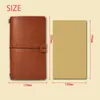 Types Imitation Leather Diary Notebook Handwriting Exquisite Ledger Hand Notepad U4e6 Book Travel Record B9t6