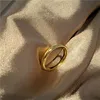Party Favor Designer S925 Sterling Silver Ring Luxury Fashion Premium Gold Plated Ring