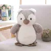 Cartoon Cute 182230Cm Elephant ck Owl Animal Doll Pig Penguin Plush Toy Stuffed Soft Baby Guide Toy Kids Gift J220729