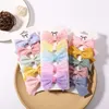 Hair Accessories Toddler Girls Hairpins Bow Barrettes Set 5Pcs Cute Clips Snap For Head Dress Accs Female Girl H055