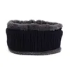 Lenços chapéu de chapéu de malha de malha e inverno mais tampa para baixo para manter os escarfos de lã quentes RONA22