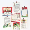 Hojas Cute Cartoon Memo Pad Tearable Message Sticky Notes Bloc de notas Kawaii Office Student Papelería