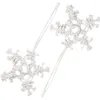 Décorations de noël suspendus macramé décor mur flocon de neige ornements hiver mariage pays des merveilles pendentif arbre Mini fête