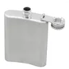 Hip Flasks 2oz / 3.5oz Poche En Acier Inoxydable Alcool Whisky Flacon Portable Bouteilles Plat Avec Bouchon À Vis En Gros