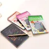 Creatief DIY Scratch Note Black Cardboard Draw Sketch Notes for Kids Toys Notebook School Supplies Tekeningaccessoires