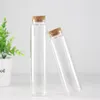 Storage Bottles 24PCS 47mm Diameter Cork Glass Botttle Mini Sub Jars Crafts Kitchen Container In Vitro