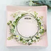 Headpieces Artificial Flower Garland Wreath Headdress Band Hair Hoop Headband Bride Princess Crown Birthday Wedding Decoration