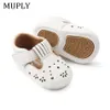 Första Walkers Baby Girls Step Shoes Moccasins Soft Bottom Rubber Nonslip Toddler Booties 221107