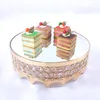 Bakeware Tools Crown Gold Wedding Display Cake Stand Cupcake Tray Home Decoration Dessert Table Decorating Party Leverantörer