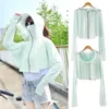 Women's Trench Coats Sunscreen Clothes Women's Summer Cycling Breathable Outdoor Driving Shawl Top Wear