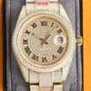 Diamond Watches Movement Mens Automatic Silver Wristwatch 904l 41mm rostfritt stål Sapphire vattentäta lysande par stil klassiska armbandsur