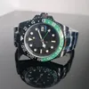 Mens automatic watch 40mm watches 904L stainless steel strap classic folding buckle sapphire luminous mirror face ceramic dial waterproof wristwatch With box hjd