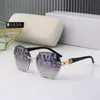 Gafas de sol de diseñador de lujo para hombres, mujeres, hombres, gafas de sol para hombre, Actitud de moda, lente de protección UV400, montura cuadrada, marco completo, chapado en color dorado 0836, viene con caja