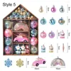 Party Decoration 70pcs Christmas Ornaments Ball Set Xmas Tree Hanging Pendants Home Year Gifts 2023