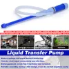 Multi-use Liquid Fuel Transfer Siphon Pump 1 5GPM High Flow Gasoline Diesel 2D Battery Power Operated Handheld Automatic PQY-FPB126259w