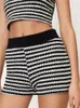 Women's Tracksuits Women's 2 Piece Knitted Skirt Set Off Shoulder Tube Crop Top Wrap Sexy Bodycon Mini Dress Night Club Outfits