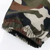 Herrenhose Männer Cargohose Camouflage Multi-Pocket Knöchelband Jogger Mittlere Taille Lässige Sport Streetwear für Herbst