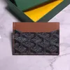 wholesale Genuine Leather Wallets Purse card holder with box Luxurys famous designer single wallet Men Women Holders Coin Lambskin Mini Key Pocket Interior Slot